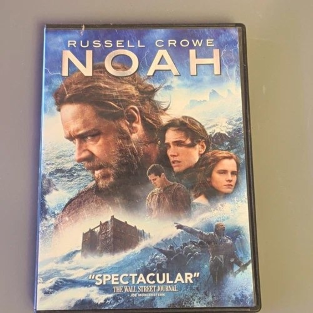 Noah DVD Russell Crowe Jennifer Connelly Emma Watson Biblical Epic Movie